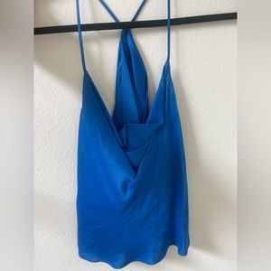 Blue Zara top Size S